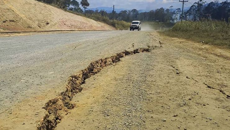 Papua Yeni Gine’de 6,1 büyüklüğünde deprem