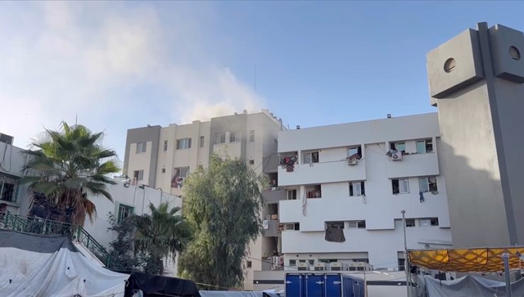 İsrail, güvenli bölge diye gösterdiği Gazze Şeridi’nin güneyindeki hastane yakınını vurdu