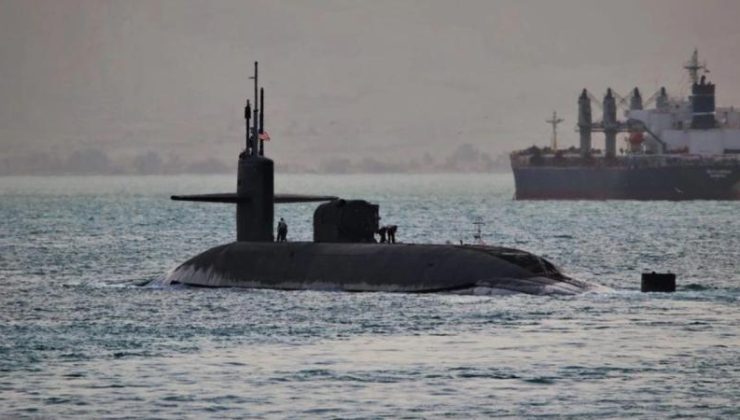 ABD, nükleer denizaltısı Orta Doğu’ya ulaştı