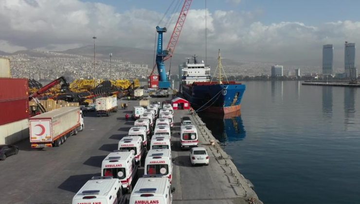 Gazze’ye yardım malzemesi taşıyacak gemi yola çıkıyor