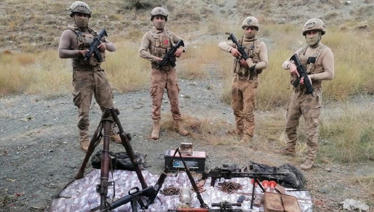 Kars’ta PKK’ya yönelik operasyonda 3 sığınak imha edildi