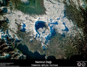 NASA astronotu uzaydan Nemrut ve Tatvan’ı fotoğrafladı