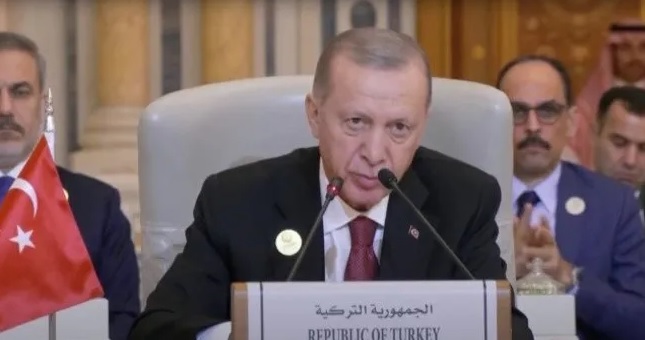 Erdoğan: Eşi benzeri görülmemiş bir barbarlıkla karşı karşıyayız