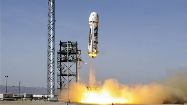 ABD’li şirket Blue Origin, New Shepard roketini fırlattı