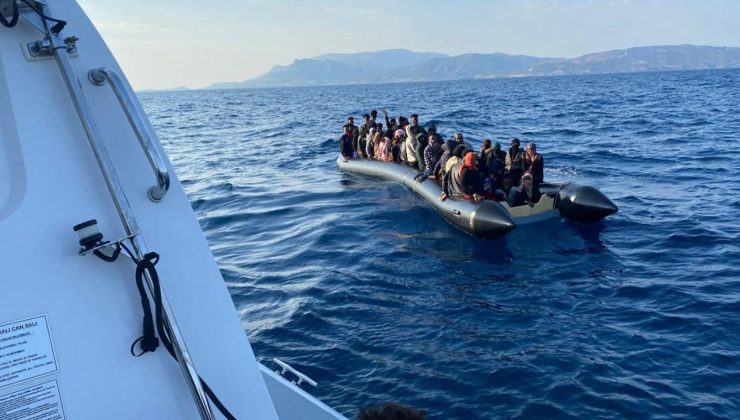 İzmir’de 280 düzensiz göçmen ve 7 göçmen kaçakçısı yakalandı
