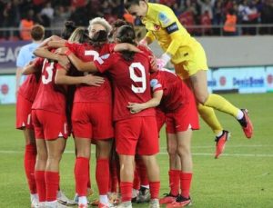 A Milli Kadın Futbol Takımı’ndan büyük başarı