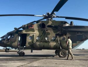 Rusya Savunma Bakanlığı: Ukrayna’ya ait bir Mi-8 helikopteri düşürüldü