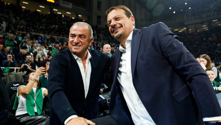 Ergin Ataman ile Fatih Terim Oaka Altion’da buluştu