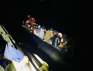 İzmir’de 54 düzensiz göçmen yakalandı, 38 düzensiz göçmen kurtarıldı