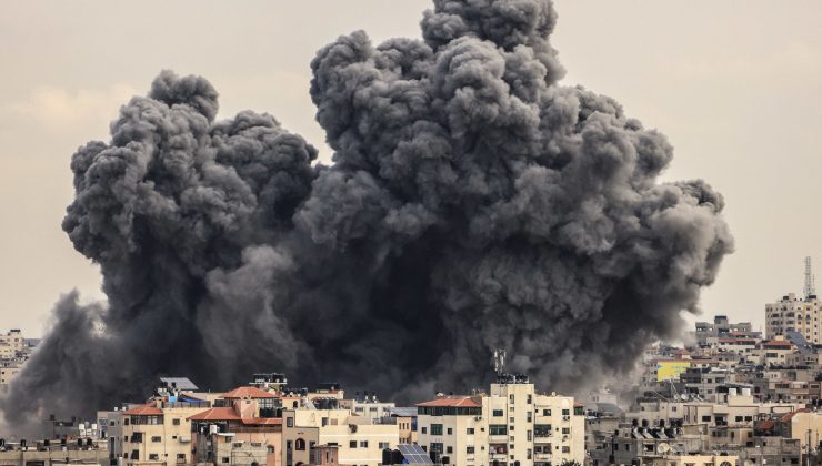 İsrail’in Gazze’ye karadan, havadan ve denizden saldırıları 90. gününde sürüyor