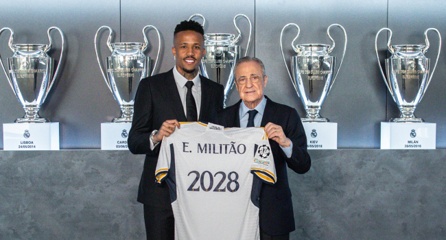 Real Madrid Militao’nun sözleşmesini uzattı