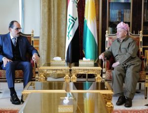 MİT Başkanı Kalın Barzani ile görüştü