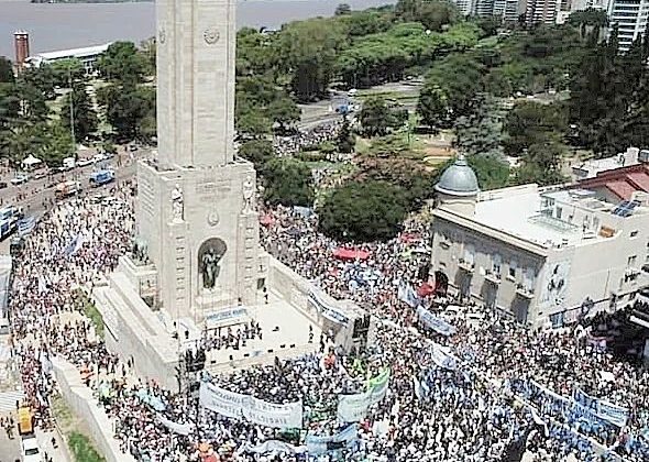 Arjantin’de 45 günlük Milei’ye karşı genel grev protestosu