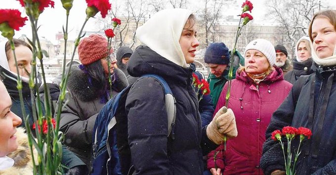 Seçim kampanyası ofisinde Putin’e çağrı: ‘Eşimi geri getirin’