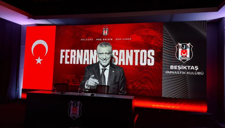 Beşiktaş’ın yeni hocası Fernando Santos