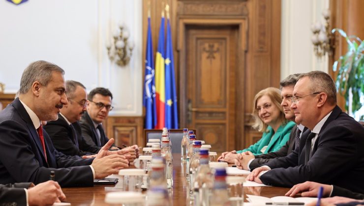 Bakan Fidan, Romanya Senatosu Başkanı Ciuca ile görüştü