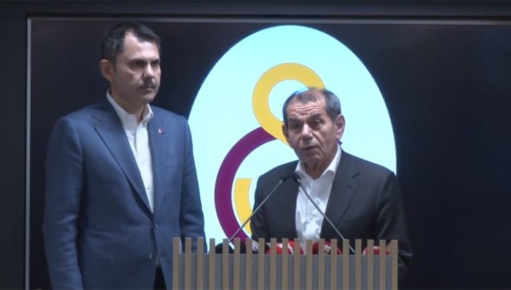 Galatasaray Kulübü Başkanı’ndan Murat Kurum’a destek