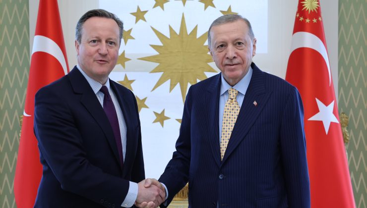 Cumhurbaşkanı Erdoğan, David Cameron ile bir araya geldi