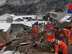 Çin’de meydana gelen heyelanda 9 kişi öldü
