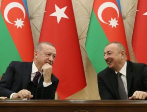 Cumhurbaşkanı Erdoğan’dan Azerbaycan Cumhurbaşkanı Aliyev’e tebrik
