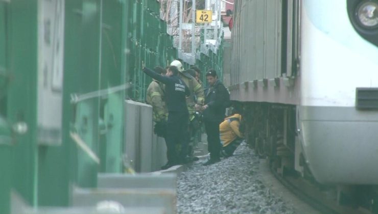 Marmaray’da bir kişi raylara atlayarak intihar etti