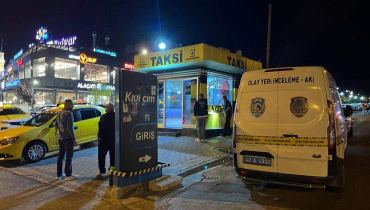 Konya’da taksi şoförü müşterisi tarafından bıçaklandı