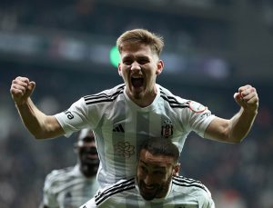 Beşiktaş, Semih Kılıçsoy’un dublesiyle kazandı