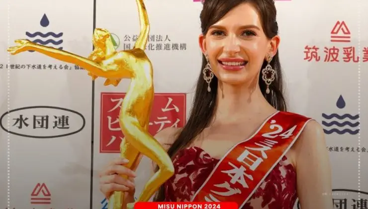 Miss Japonya Carolina Shiino tacından vazgeçti