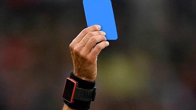 Futbola mavi kart uygulaması geliyor!