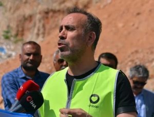 Haluk Levent duyurdu: Bir işçi göçükten kendi imkanlarıyla çıktı