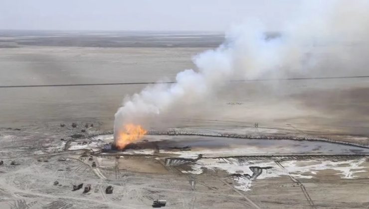 Kazakistan’da dev metan sızıntısı