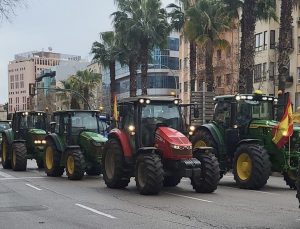 İspanyol çiftçiler başkenti bastı