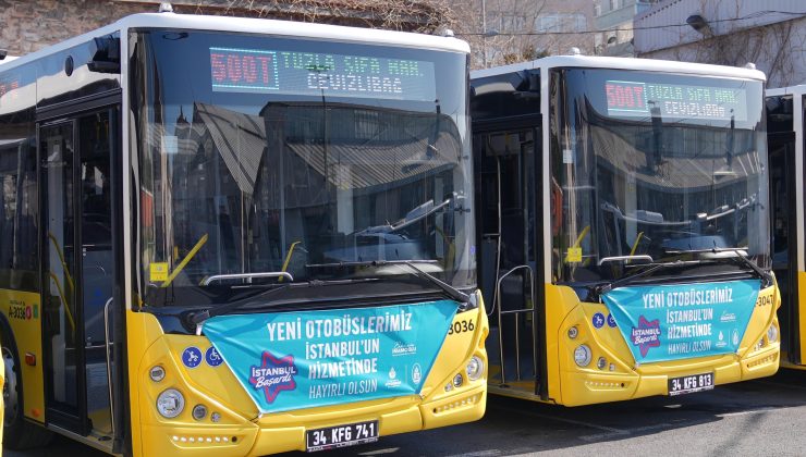 İstanbul’un efsane hattına 5 yeni otobüs