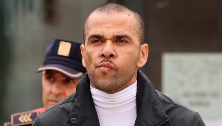 Alves 1 milyon avro kefalet ödeyerek cezaevinden çıktı