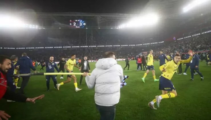 PFDK olaylı Trabzonspor-Fenerbahçe maçının sevklerini açıkladı