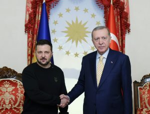 Erdoğan,  Zelenskiy ile görüştü