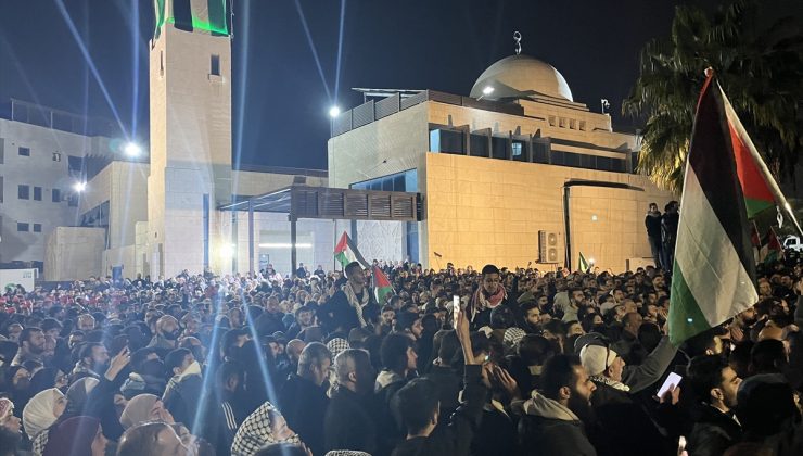  Ürdünlüler, İsrail Büyükelçiliğinin kapatılmasını istedi