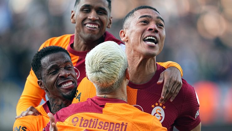 Yedi gollü maçın galibi Galatasaray