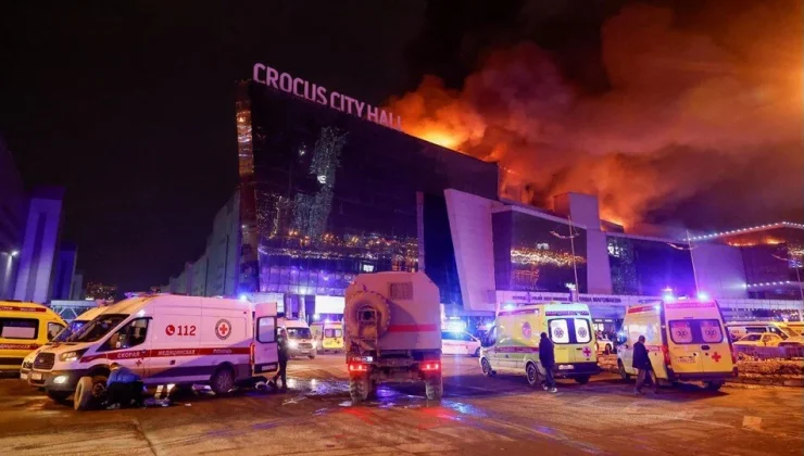Moskova’da konser salonuna terör saldırısı