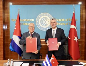 Türkiye ile Küba arasında ekonomik-ticari iş birliği anlaşması
