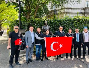 Washington’da Ermeni soykırımı yalanına karşı Türk yürüyüşü
