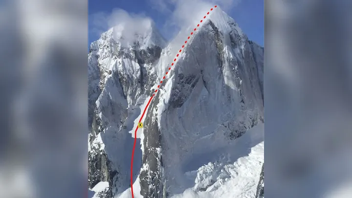 Denali Milli Parkı’ndaki dağcı, 300 metre yüksekten düştü