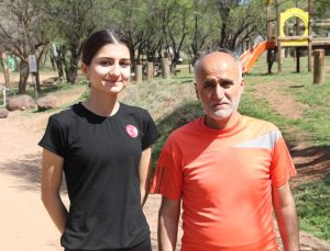 Türkiye ve Balkan şampiyonu milli atlet Pelinsu Şahin, yeni başarılara koşuyor