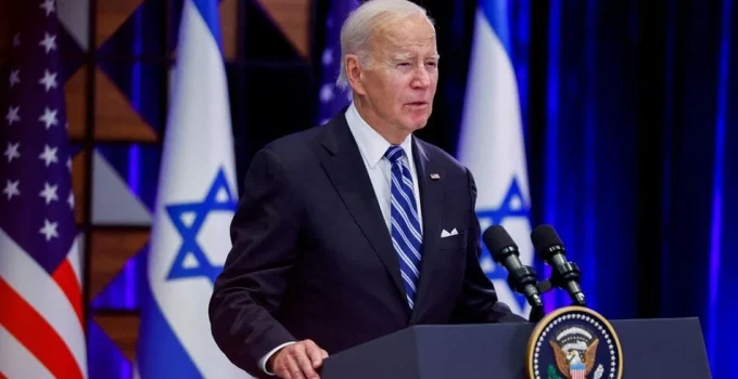 Biden’a Pittsburgh’da Gazze protestosu