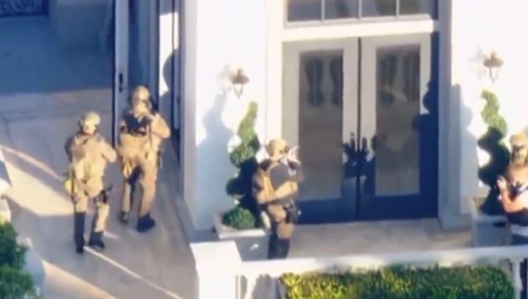 California’da ev baskını, evine girenleri vurdu