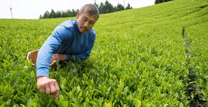 Japonya’da ilk yeşil çay hasadına rekor fiyat