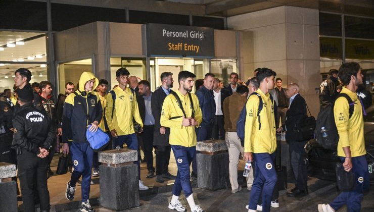 Fenerbahçe kafilesi, İstanbul’a döndü