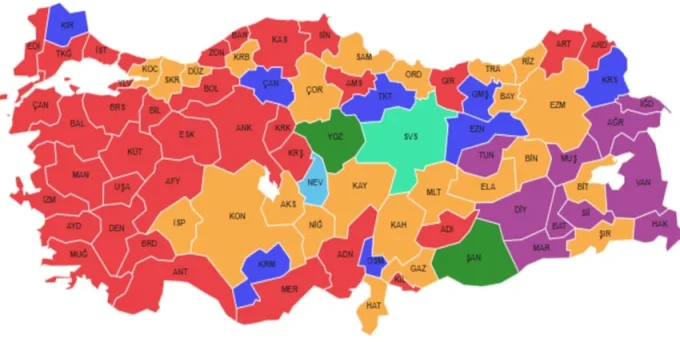 Türkiye genelinde sandıkların yüzde 99’u açıldı: CHP yüzde 37, AK Parti 35,54