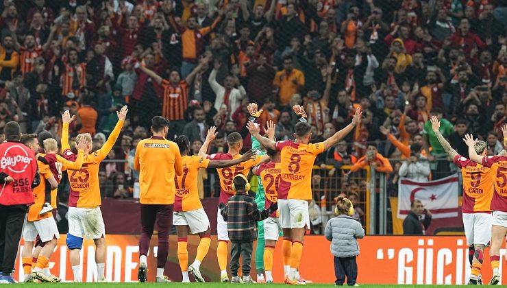 Galatasaray’dan şampiyonluğa 1 adım daha