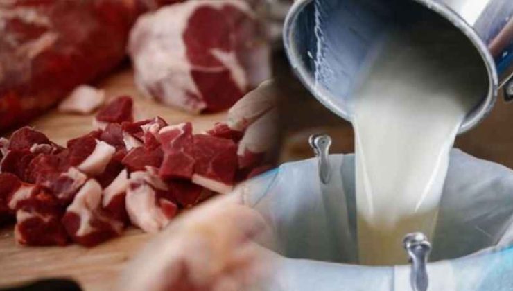 2023’te kırmızı et üretimi arttı, çiğ süt üretimi azaldı